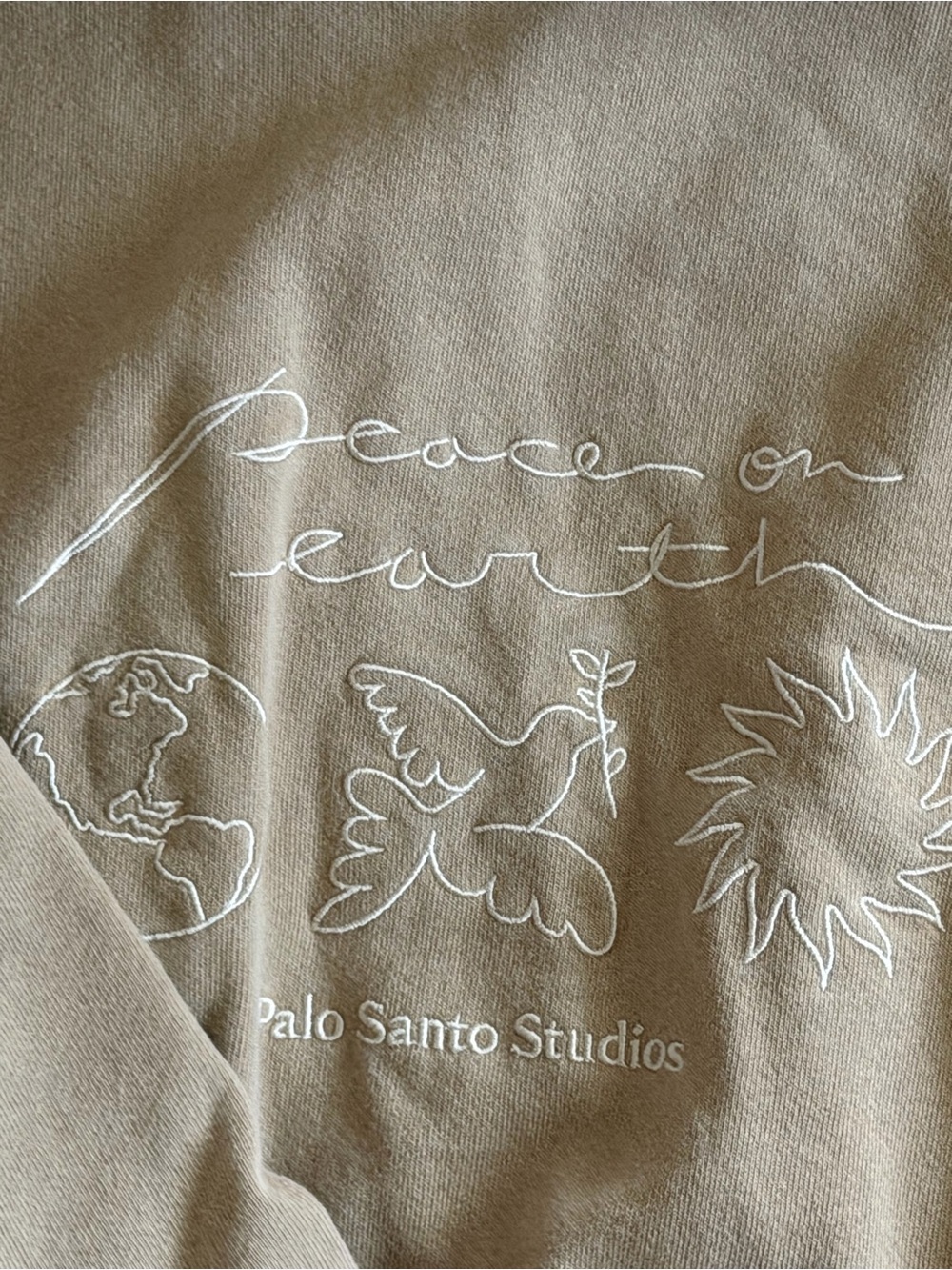 "Peace on Earth" Palo Santo Studios Sweat Shirt